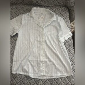 Stars Above Womens Size XS Sleep Shirt Loungewear Short Sleeve Soft Pajama Top